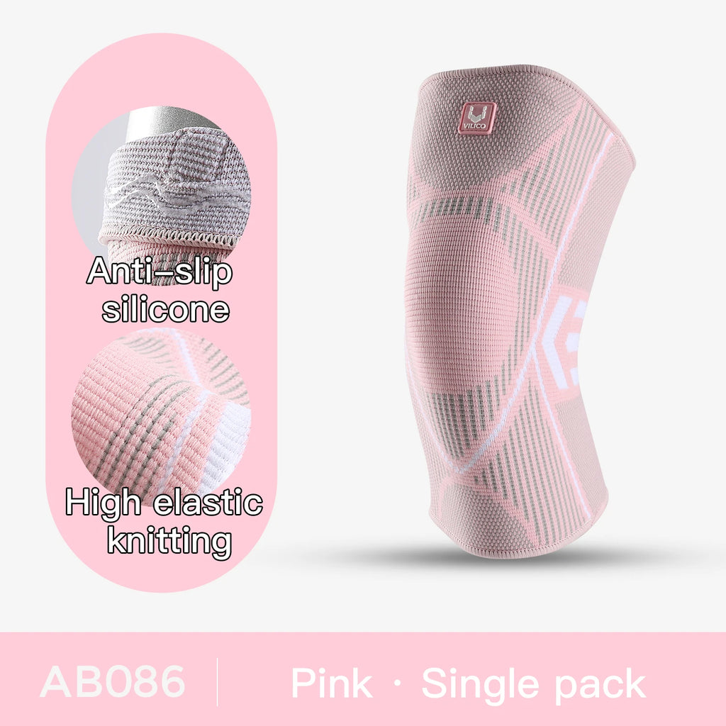 1 PC Professional Knee Support Compression Knee Sleeve anti Slip Silicone Knee Braces for Knee Pain Meniscus Tear