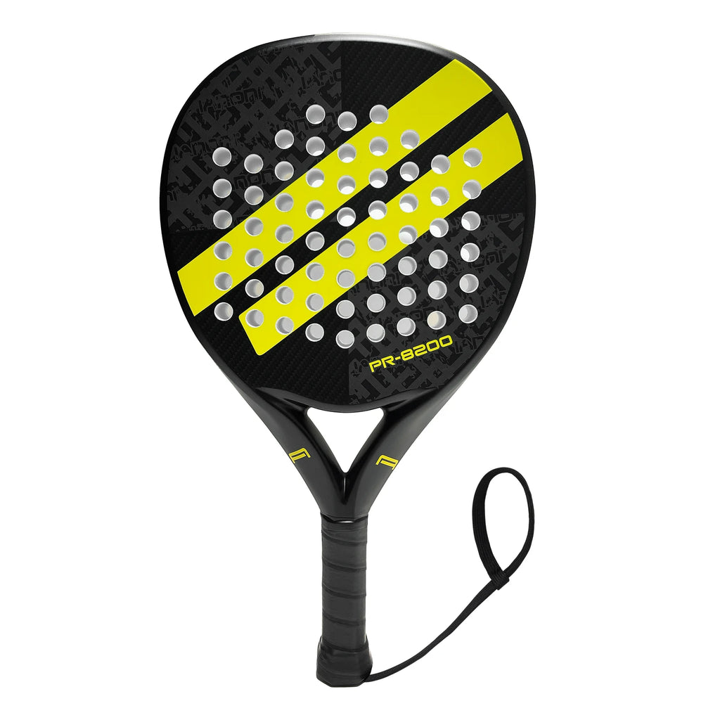 Padel Racket Carbon Fiber Surface with EVA Memory Flex Foam Core Lightweight Padel Racquet