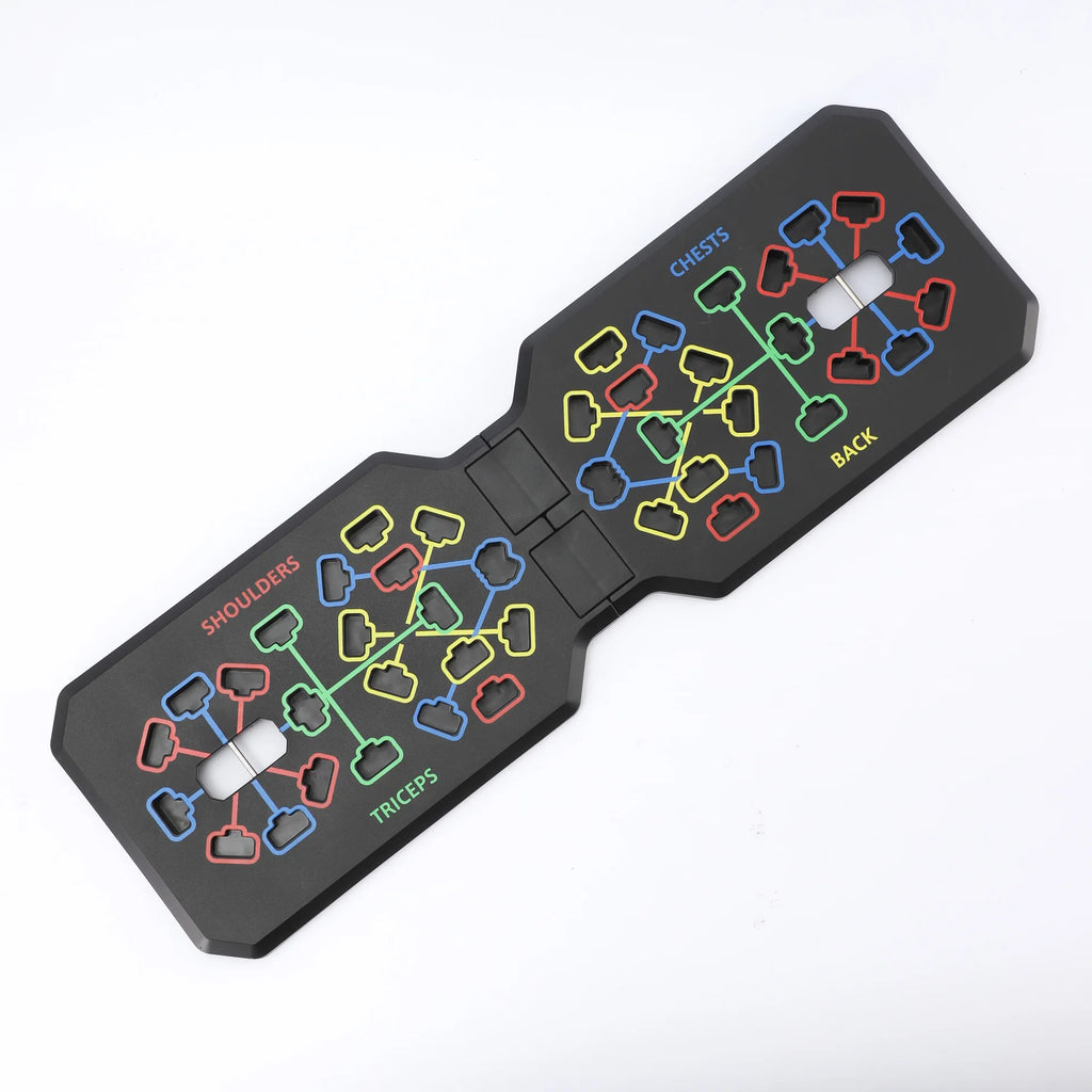 14-in-1 Color-Coded Push-Up Board