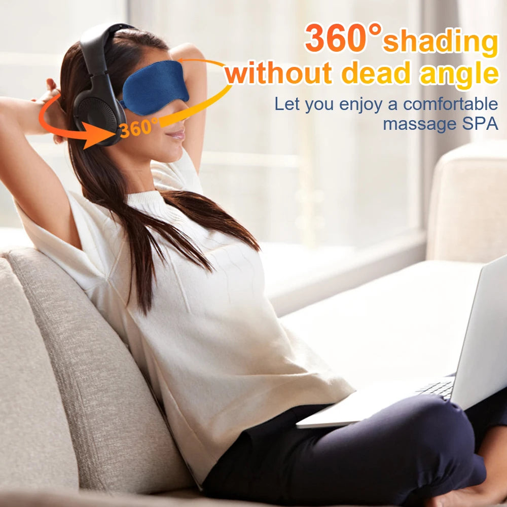 Smart Heated Eye Massager & Sleep Mask