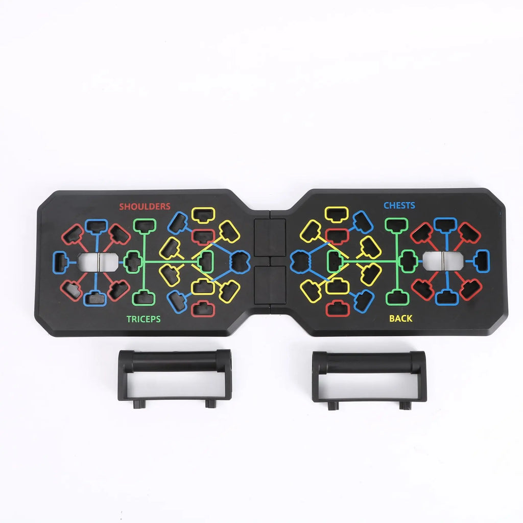 14-in-1 Color-Coded Push-Up Board