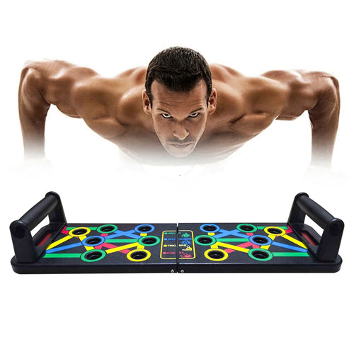 14-in-1 Color-Coded Push-Up Board
